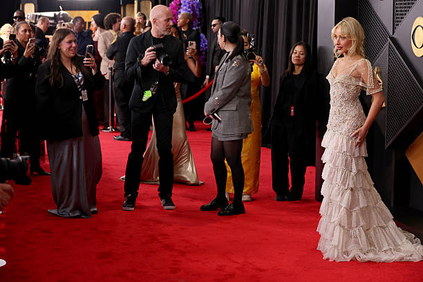 Sabrina Carpenter Attends the Grammy Awards