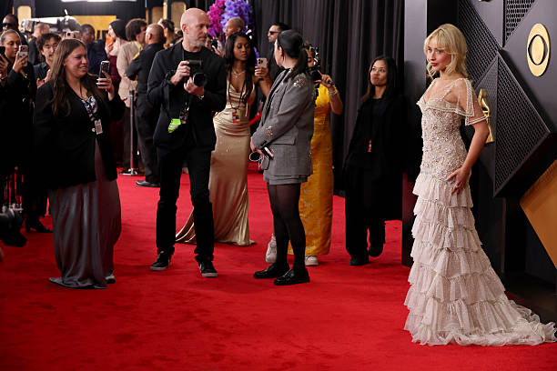 Sabrina Carpenter Attends the Grammy Awards