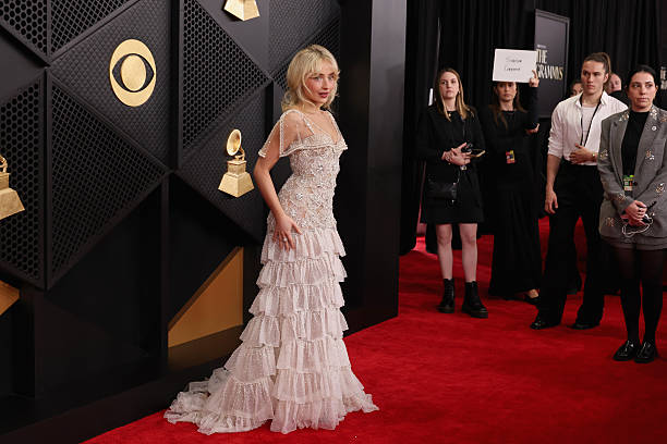 Sabrina Carpenter Attends the Grammy Awards