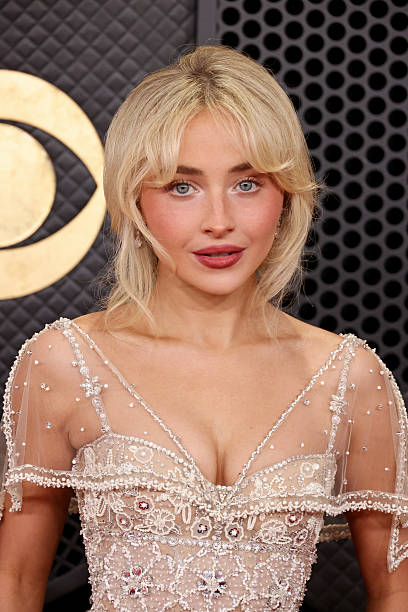 Sabrina Carpenter attends the 68th GRAMMY Awards on February 01, 2026 in Los Angeles, California. — frame 27/48 (408×612)
