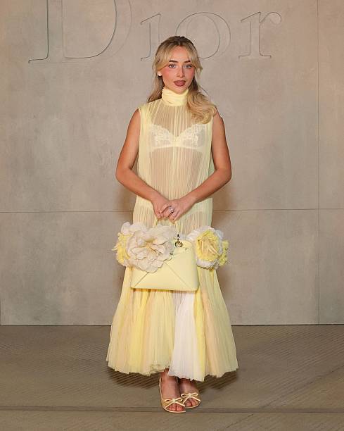 Sabrina Carpenter Attends the Dior Cruise 2027