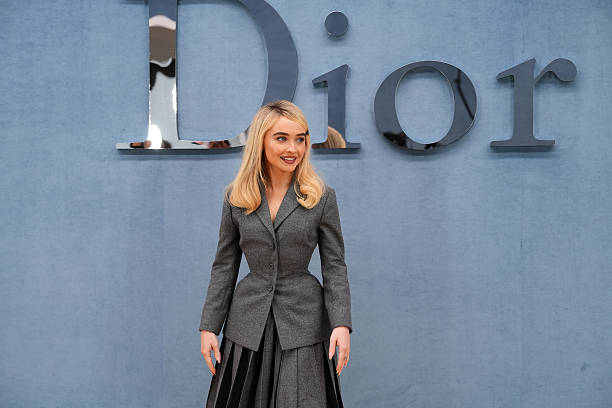 Sabrina Carpenter Attends the Dior Homme Menswear
