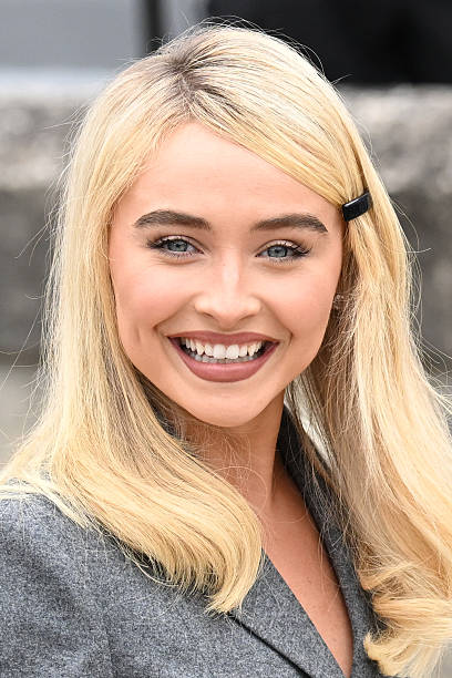 Sabrina Carpenter Attends the Dior Homme Menswear