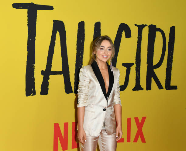 Sabrina Carpenter Attends the Premiere of Netflix
