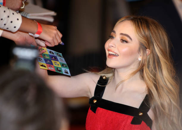 Sabrina Carpenter Attends the the Hate U Give Prem