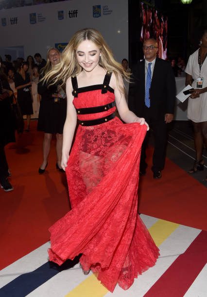 Sabrina Carpenter Attends the the Hate U Give Prem