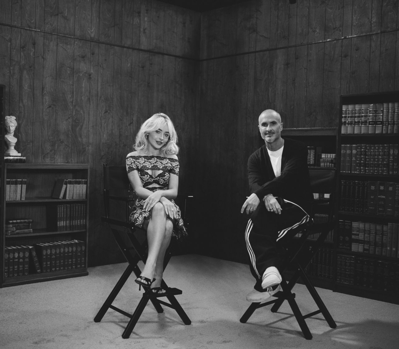 Sabrina Carpenter Channels Vintage Glamour in Chan