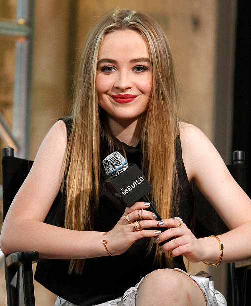 Sabrina Carpenter discusses "Girl Meets World" and "Further Adventures in Babysitting" during the AOL BUILD Speaker Series at AOL Studios In New York on June 8, 2015 in New York City. (503×612)