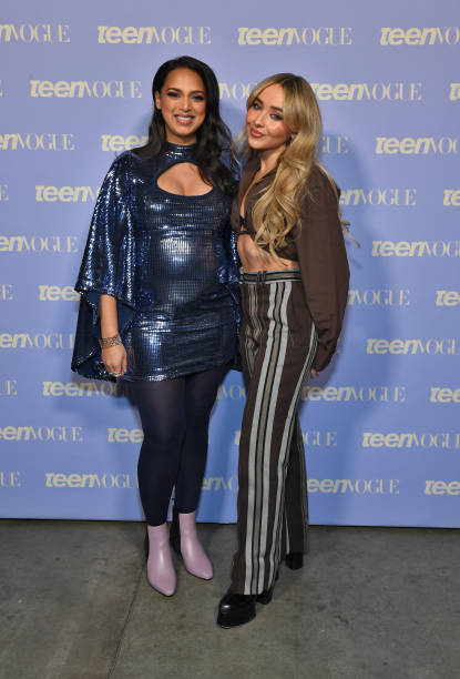 Sabrina Carpenter Editor in Chief of Teen Vogue Versha Sharma