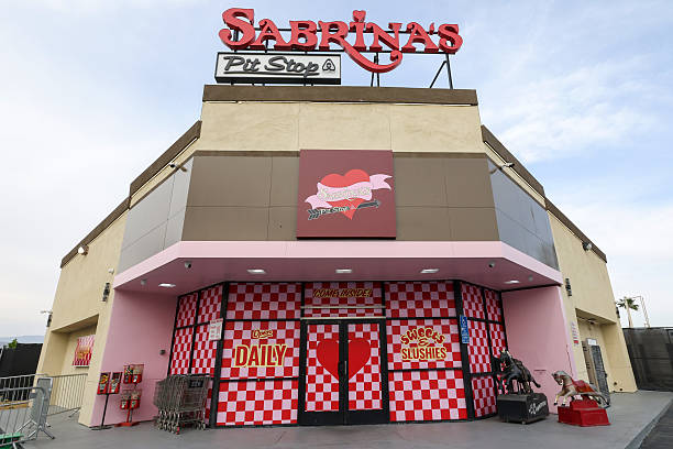 First look at “Sabrina’s Pit Stop” presented by Airbnb and Sabrina Carpenter on April 09, 2026 in Indio, California