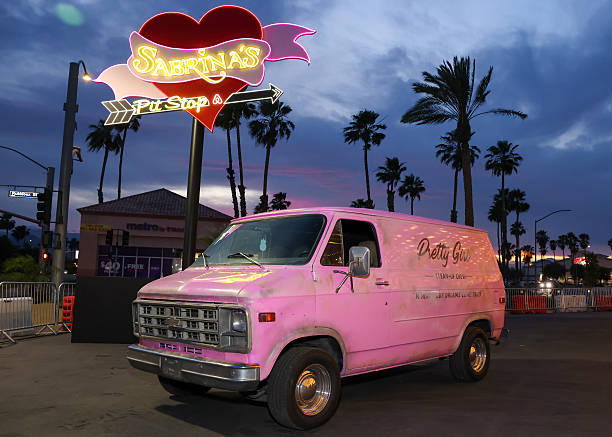 First look at “Sabrina’s Pit Stop” presented by Airbnb and Sabrina Carpenter on April 09, 2026 in Indio, California