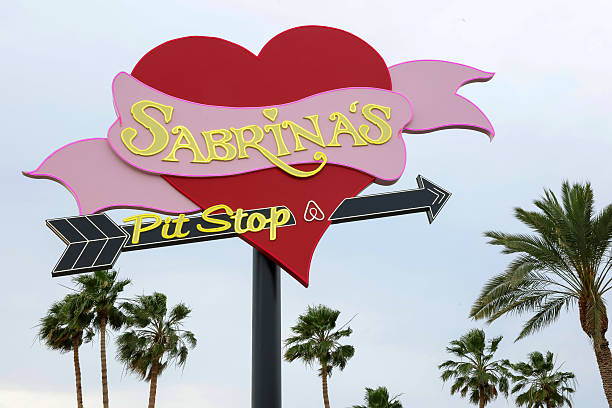 First look at “Sabrina’s Pit Stop” presented by Airbnb and Sabrina Carpenter on April 09, 2026 in Indio, California