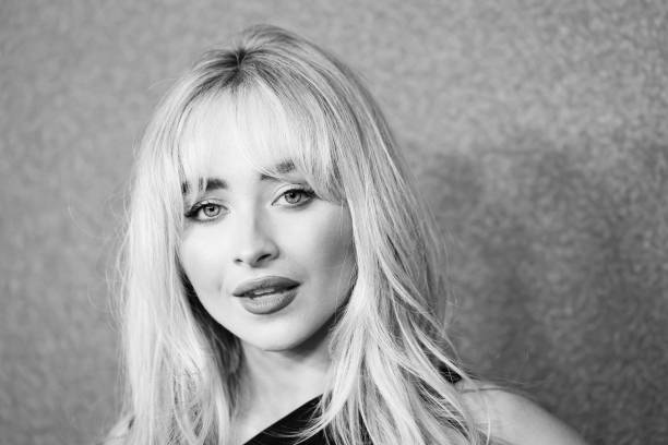 Image has been processed to a black and white. Color version available}.Sabrina Carpente attends Variety Power of Young Hollywood at NeueHouse Los Angeles on August 10, 2023 in Hollywood, California. — frame 1/8 (612×408)