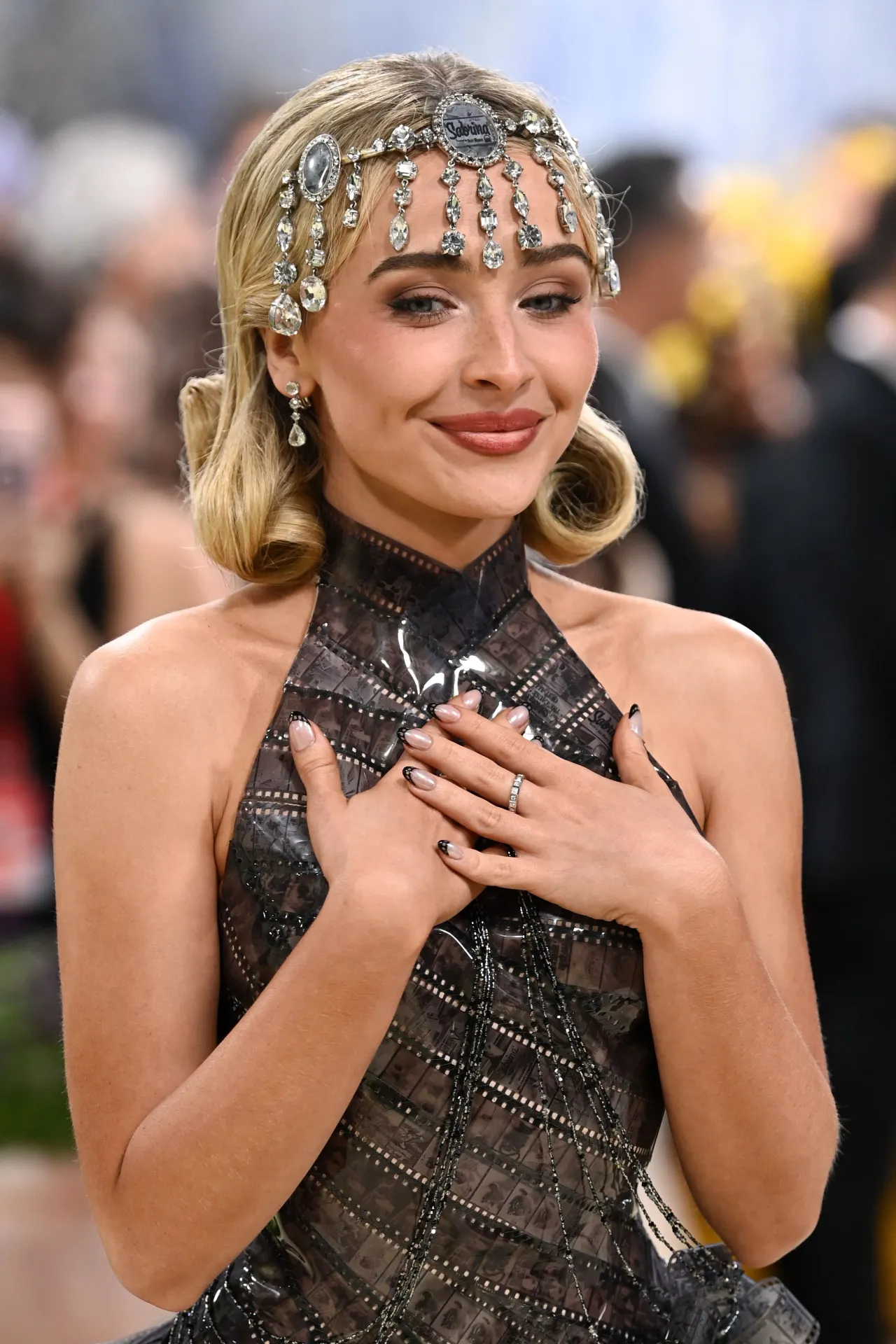 Sabrina Carpenter in Dior at Met Gala New York May