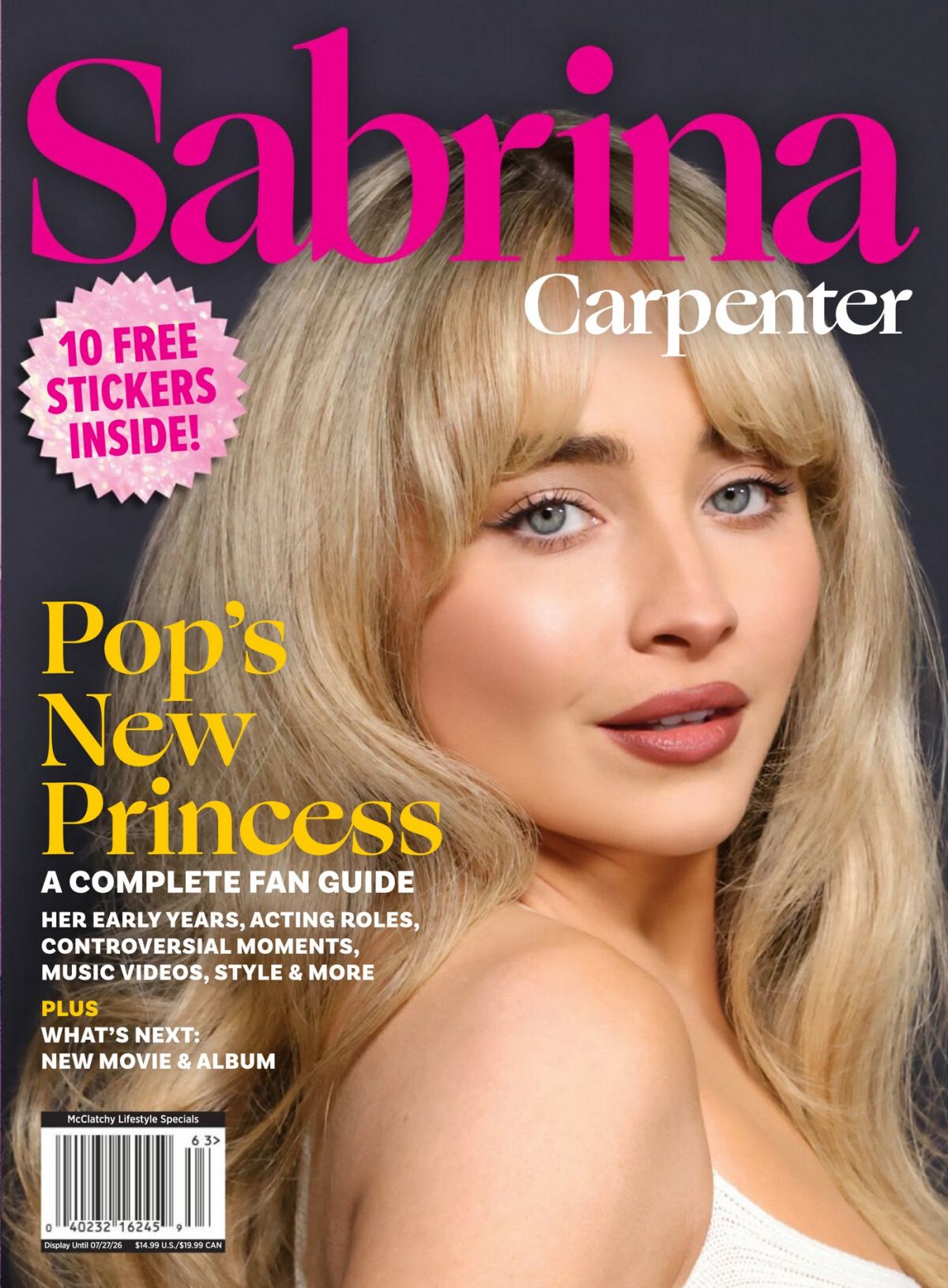Sabrina Carpenter in Pop S New Princess 2026