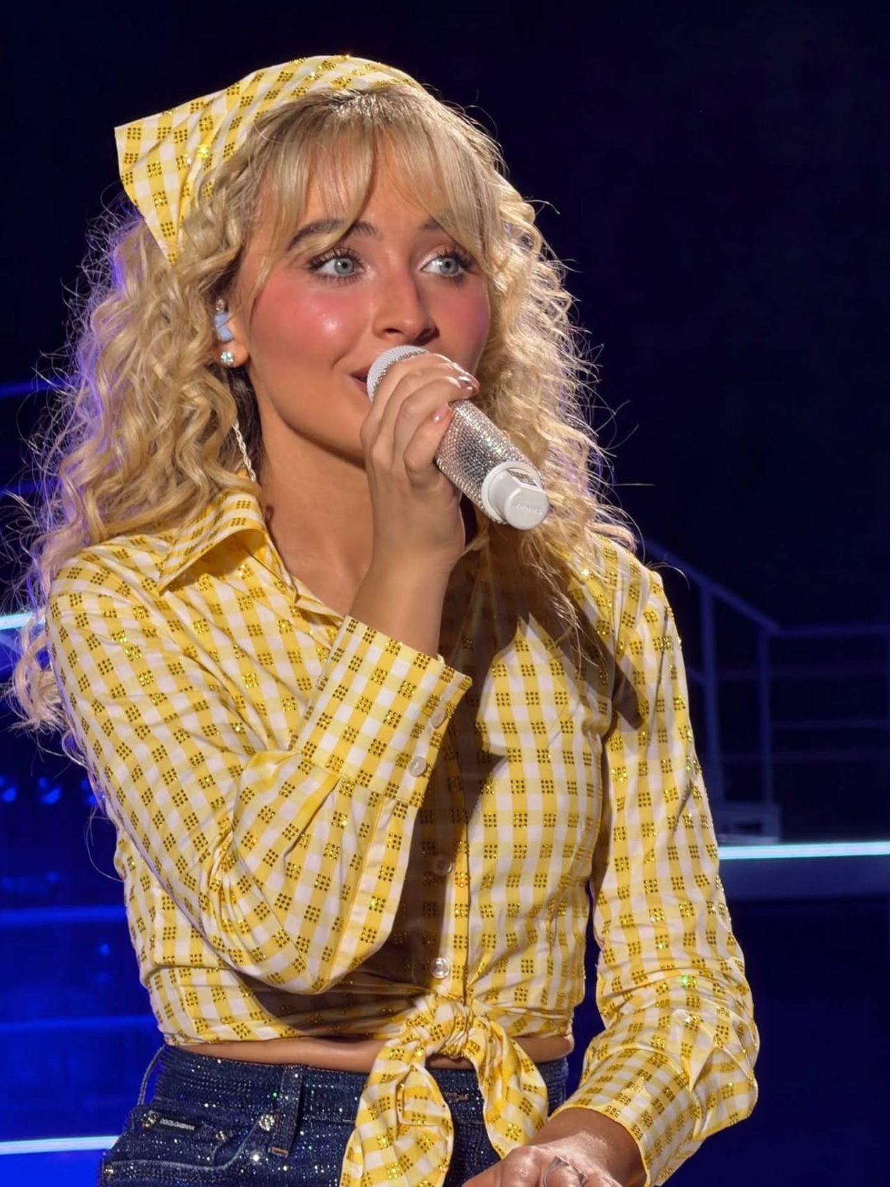 Sabrina Carpenter in Sequined Stage Looks at Austi