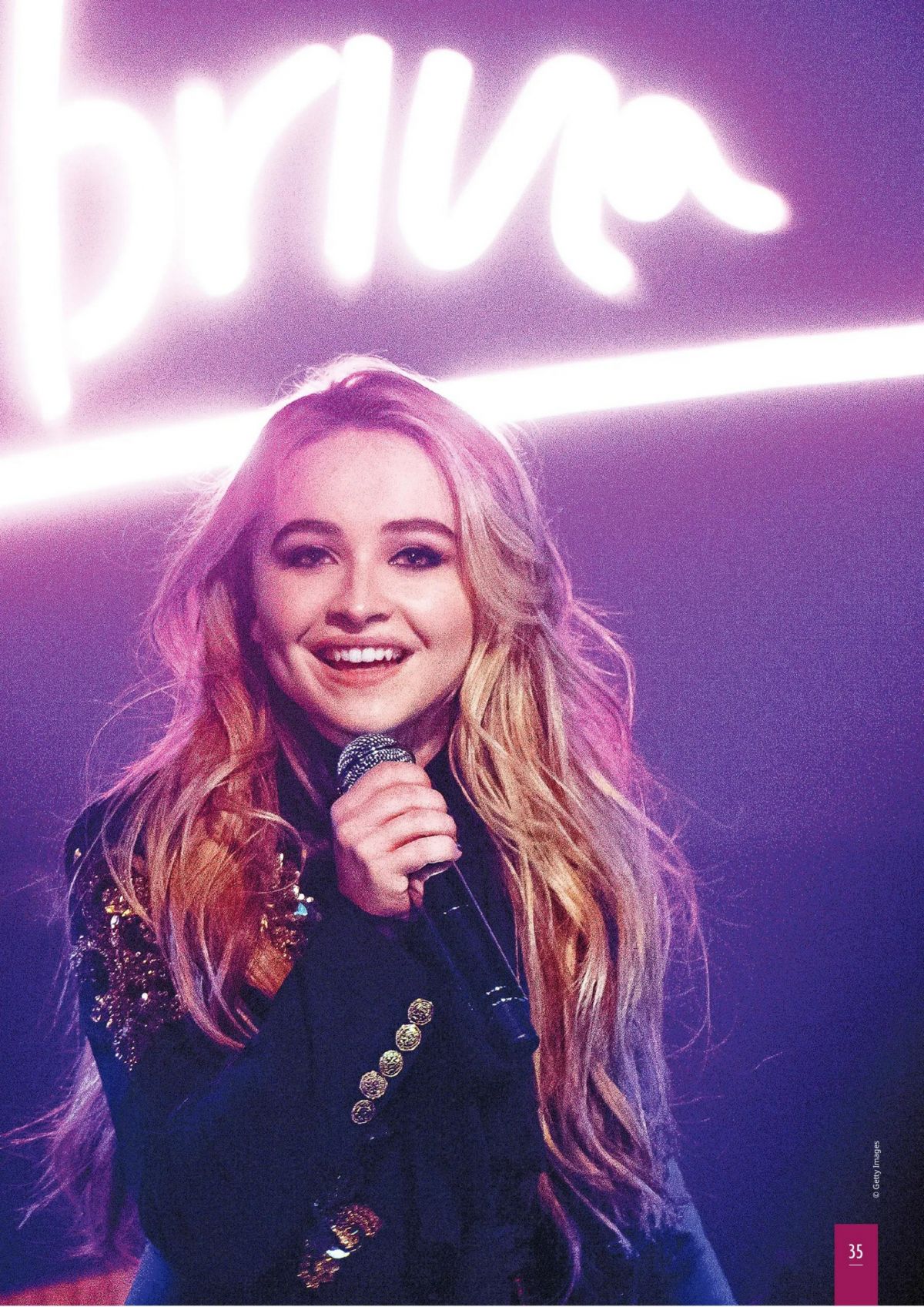 Sabrina Carpenter in the Un Official