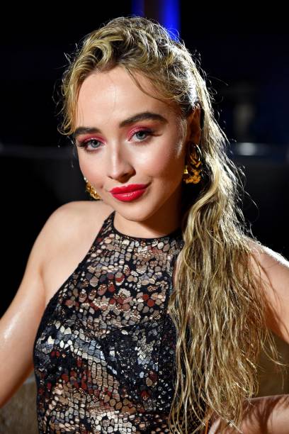 In this image released on September 23, Sabrina Carpenter is seen during Rihanna's Savage X Fenty Show Vol. 3 presented by Amazon Prime Video at The Westin Bonaventure Hotel & Suites in Los Angeles, California; and broadcast on September 24, 2021. (408×612)