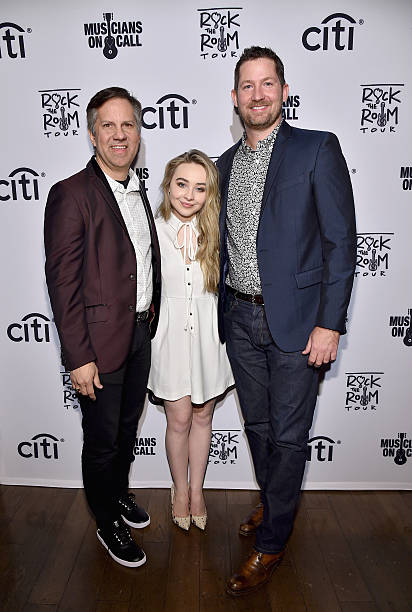 Sabrina Carpenter Leadership in Music Honoree Phil Guerini Singer