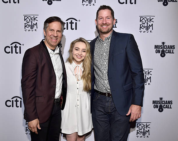 Sabrina Carpenter Leadership in Music Honoree Phil Guerini Singer