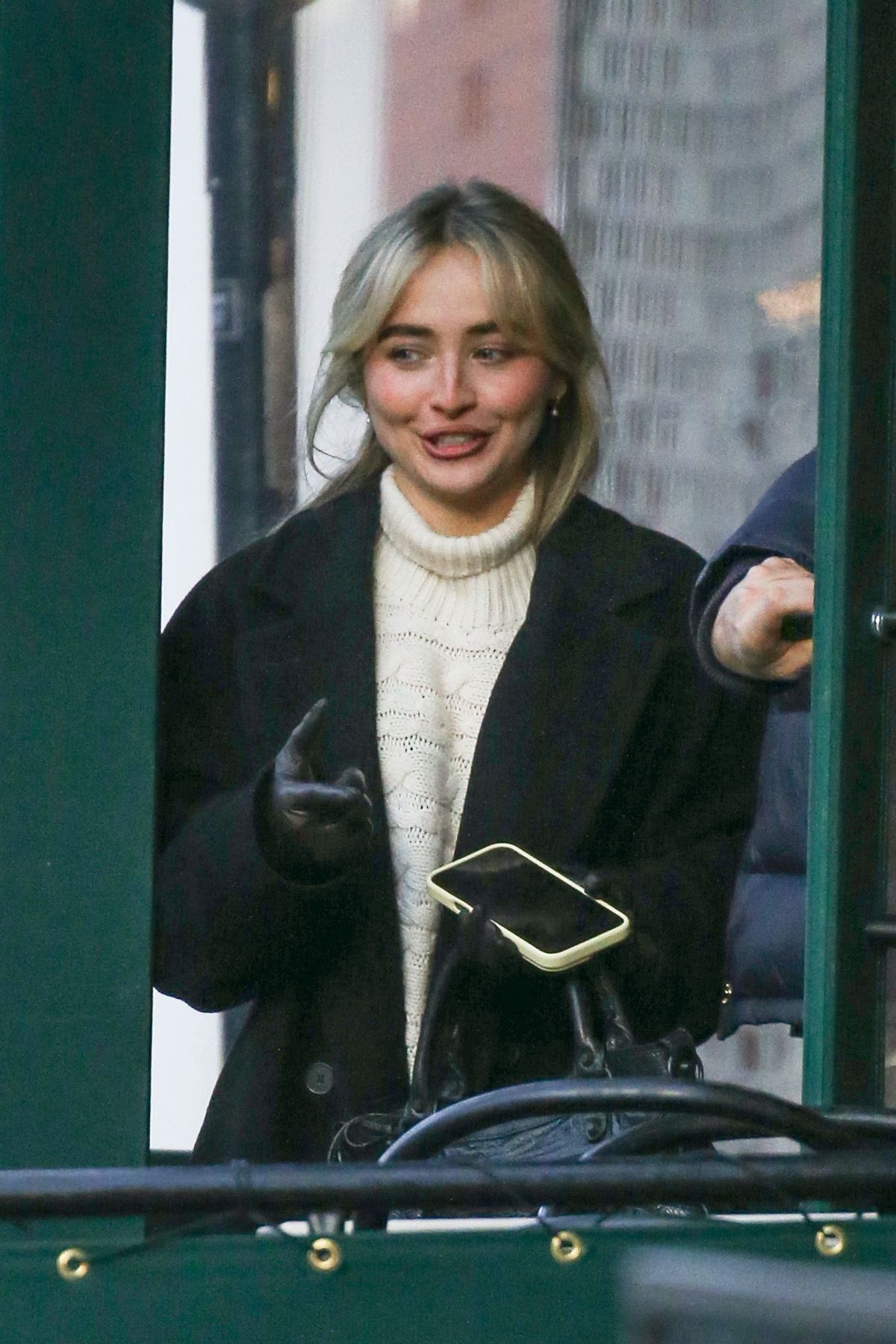 Sabrina Carpenter Leaves Bar Pitti in New York Cit