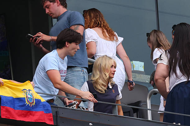 Sabrina Carpenter Looks on During the Fifa World