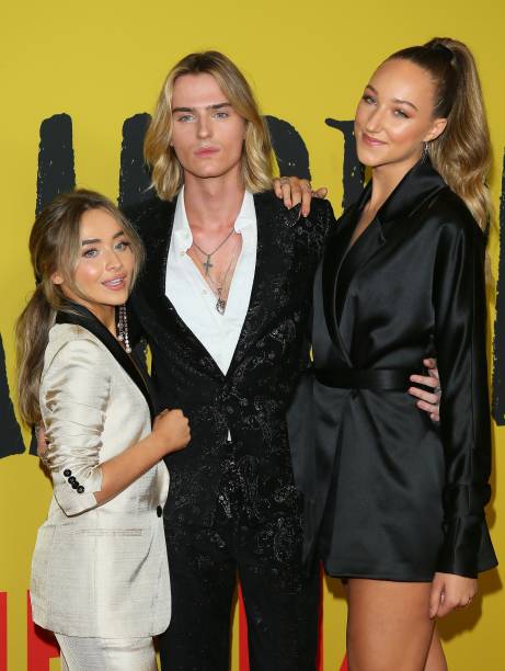 Sabrina Carpenter Luke Eisner and Ava Michelle Att