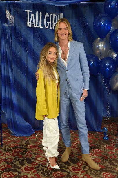 Sabrina Carpenter Luke Eisner Seen at Tall Girl