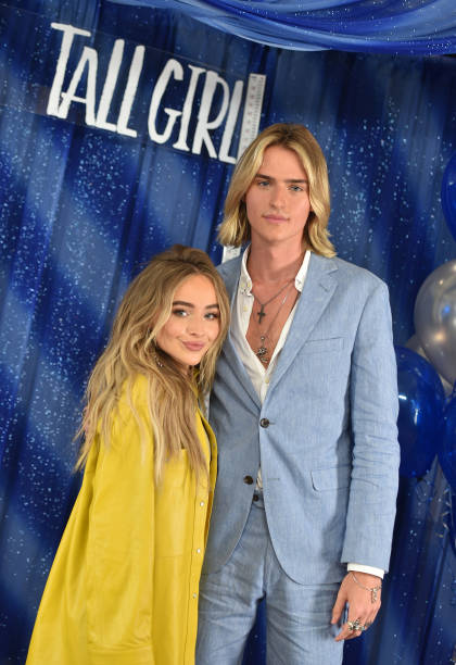 Sabrina Carpenter Luke Eisner Seen at Tall Girl