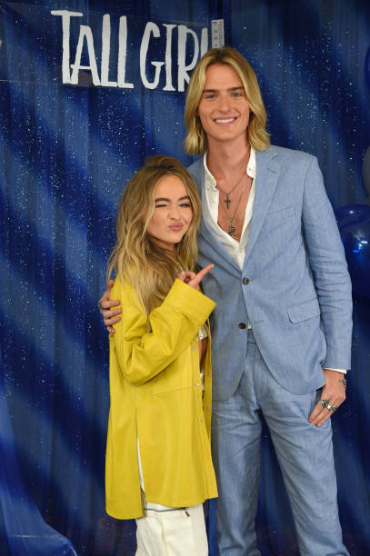 Sabrina Carpenter Luke Eisner Seen at Tall Girl