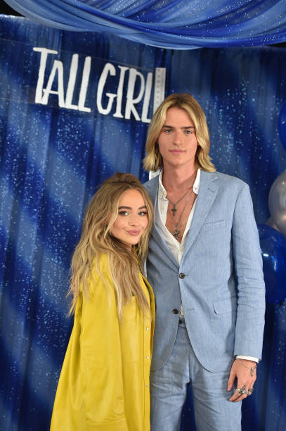 Sabrina Carpenter Luke Eisner Seen at Tall Girl