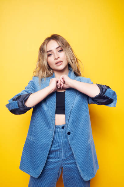 Sabrina Carpenter of the film 'The Short History of the Long Road' poses for a portrait during the 2019 Tribeca Film Festival at Spring Studio on April 26, 2019 in New York City. — frame 11/23 (408×612)