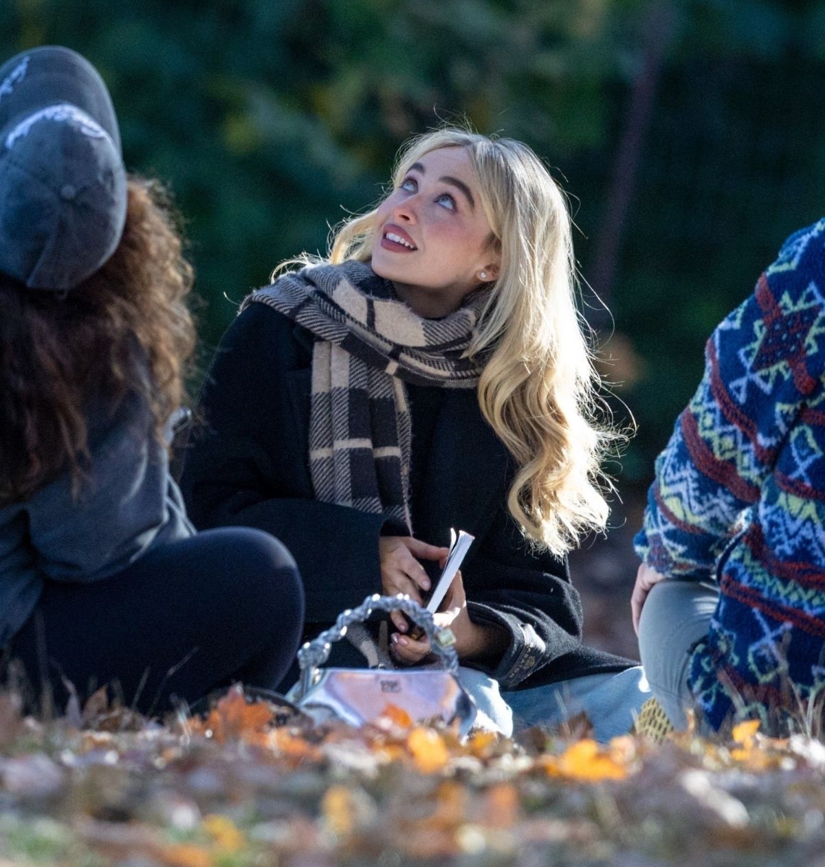 Sabrina Carpenter Out with Friends at Prospect Par