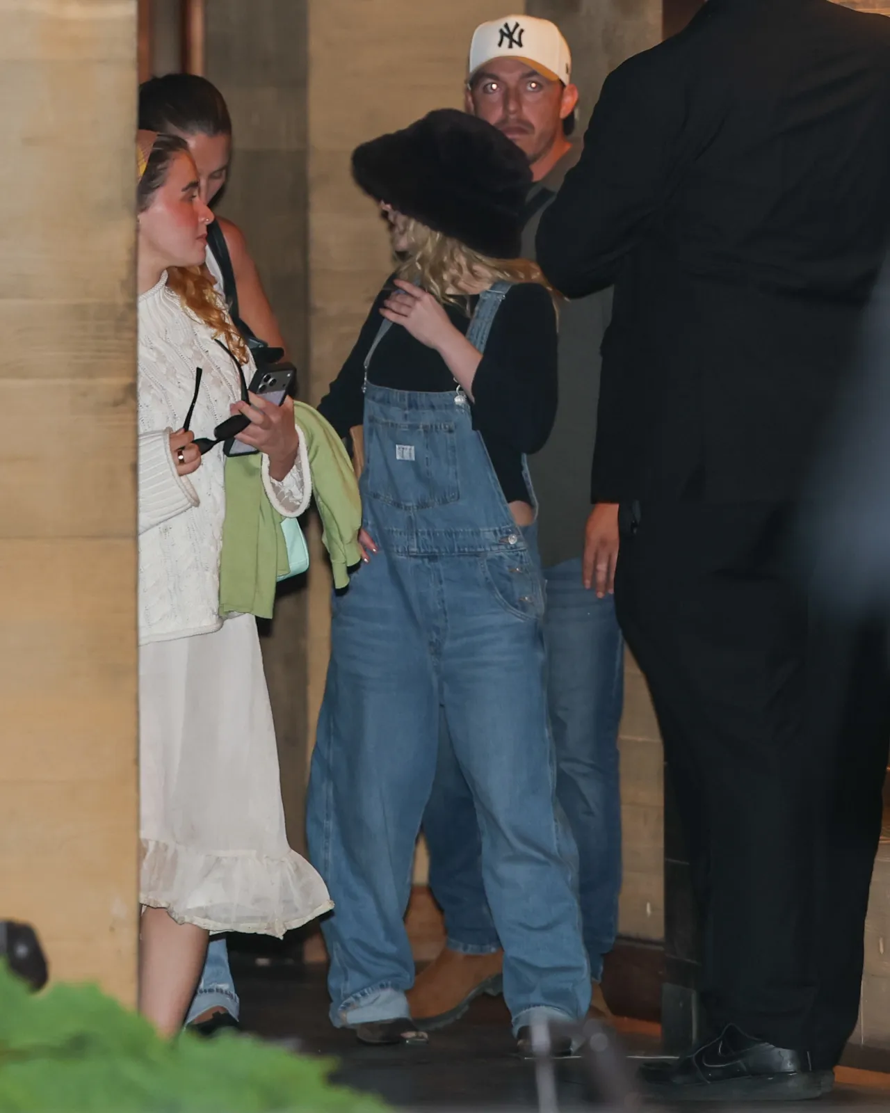 Sabrina Carpenter Pairs Workwear Denim with an Ove