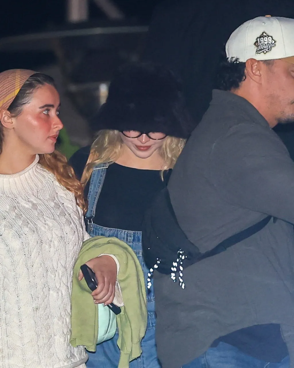 Sabrina Carpenter Pairs Workwear Denim with an Ove
