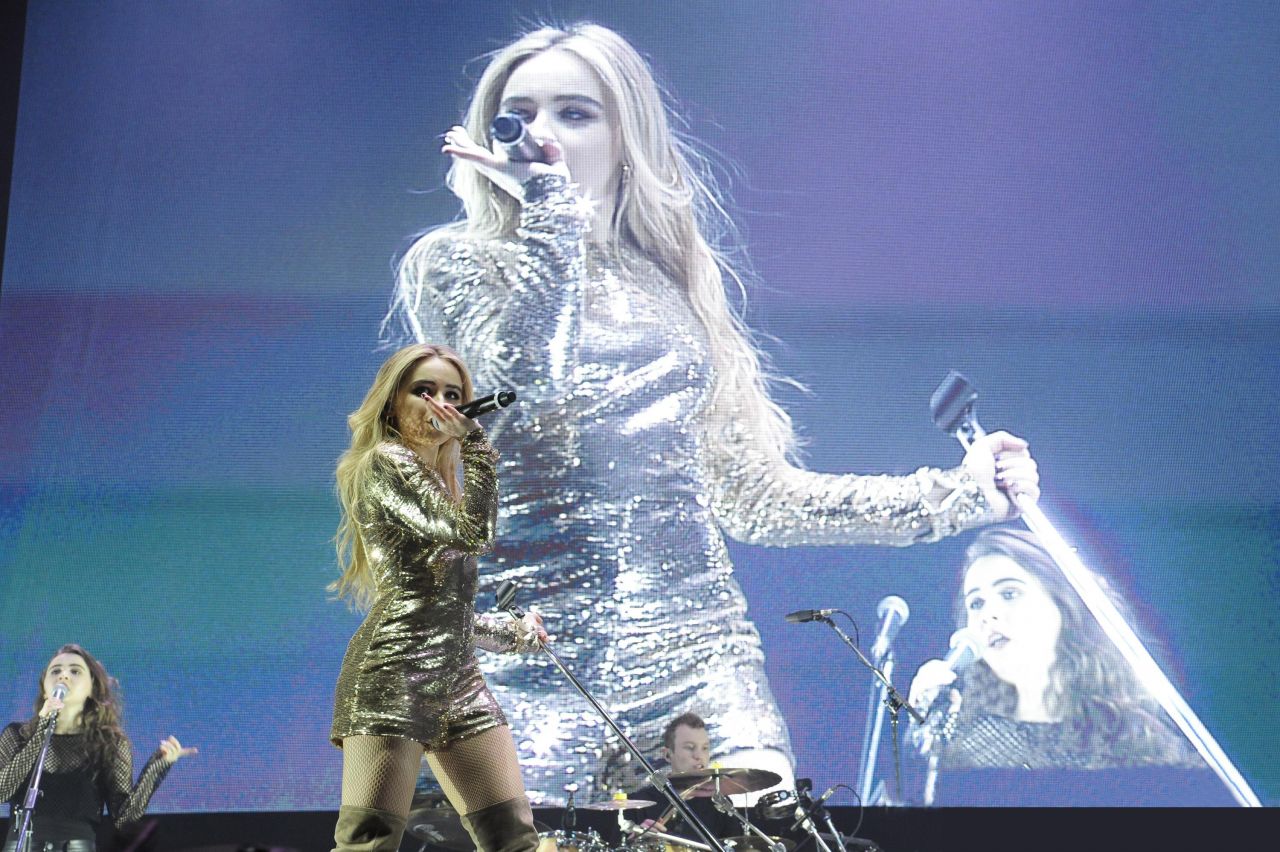 Sabrina Carpenter Performing at Popspring Fest in Tokyo