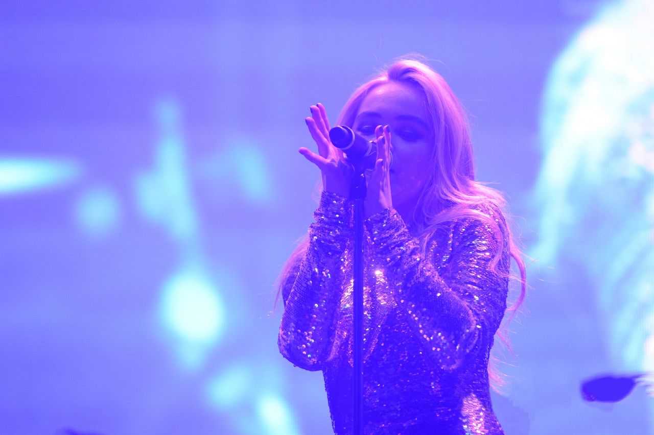 Sabrina Carpenter Performing at Popspring Fest in Tokyo