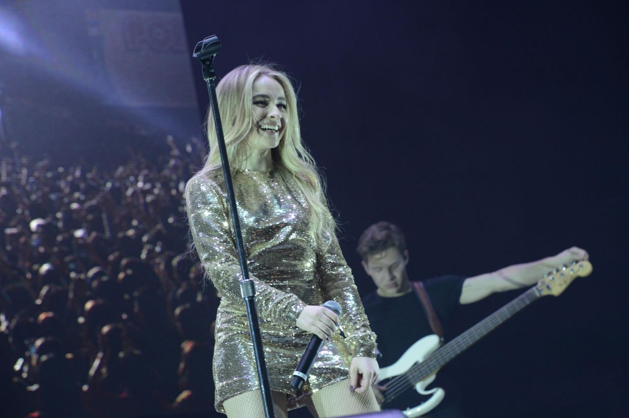 Sabrina Carpenter Performing at Popspring Fest in Tokyo