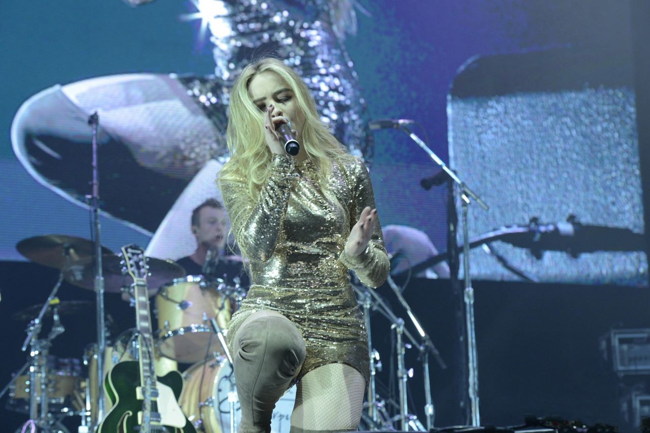Sabrina Carpenter Performing at Popspring Fest in Tokyo