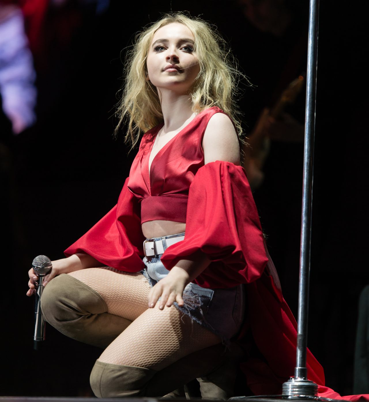 Sabrina Carpenter Performing at the Arena Londo