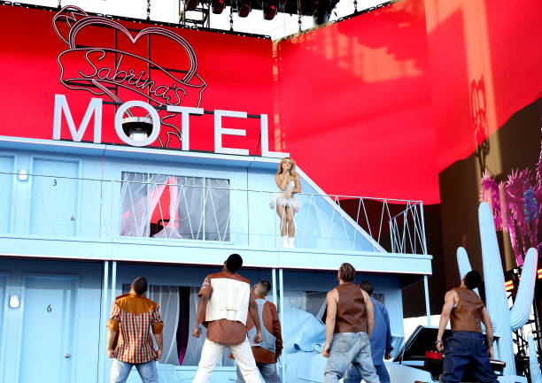 Sabrina Carpenter Performs at the Coachella Stage