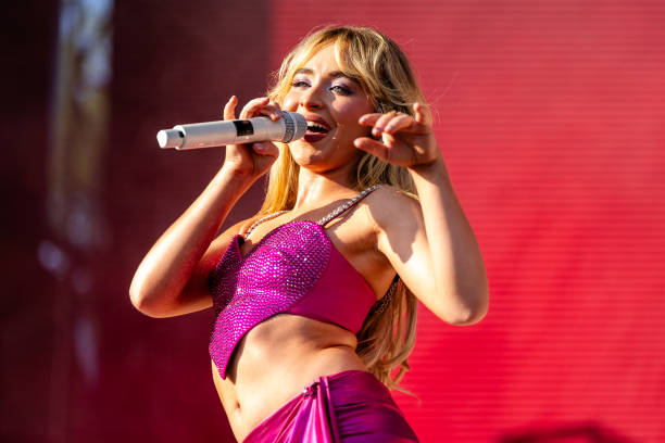 Sabrina Carpenter Performs During Lollapalooza