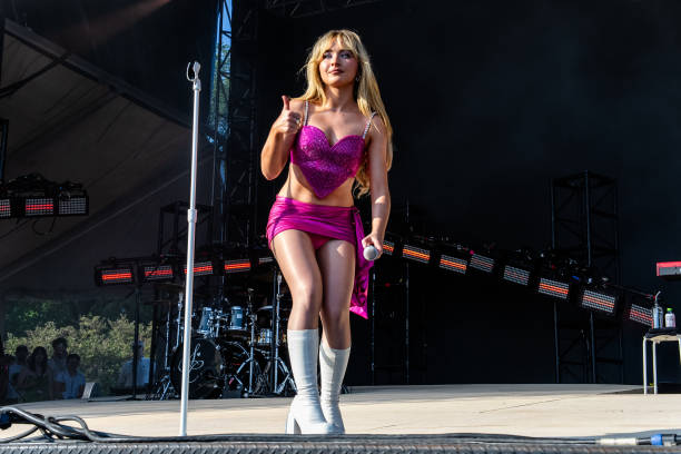 Sabrina Carpenter Performs During Lollapalooza