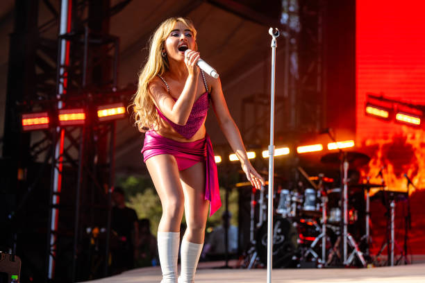 Sabrina Carpenter Performs During Lollapalooza