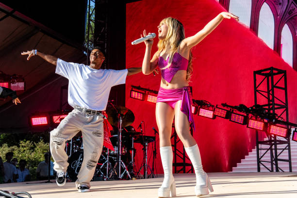 Sabrina Carpenter Performs During Lollapalooza