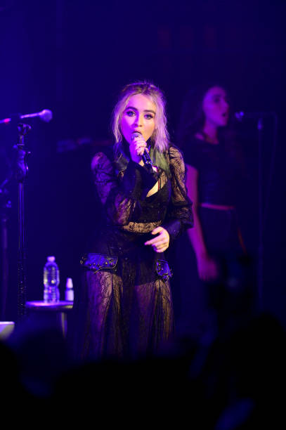 Sabrina Carpenter Performs on Stage During