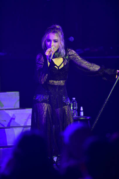 Sabrina Carpenter Performs on Stage During