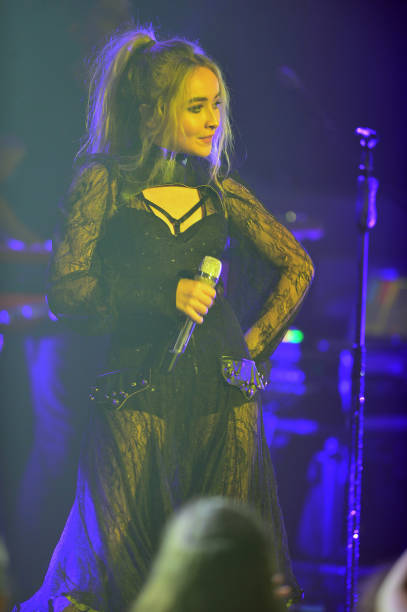 Sabrina Carpenter Performs on Stage During