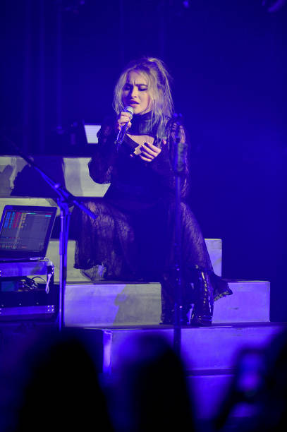 Sabrina Carpenter Performs on Stage During