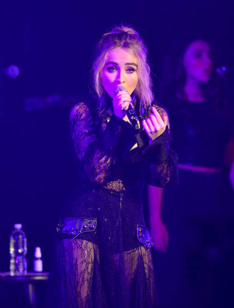 Sabrina Carpenter Performs on Stage During